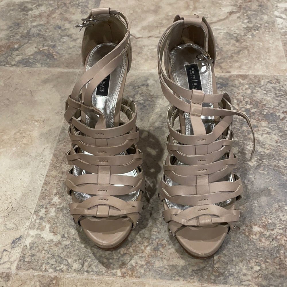 White House Black Market Strappy Heels